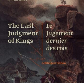 Cover of book with battle, large rocks, fighting
                  